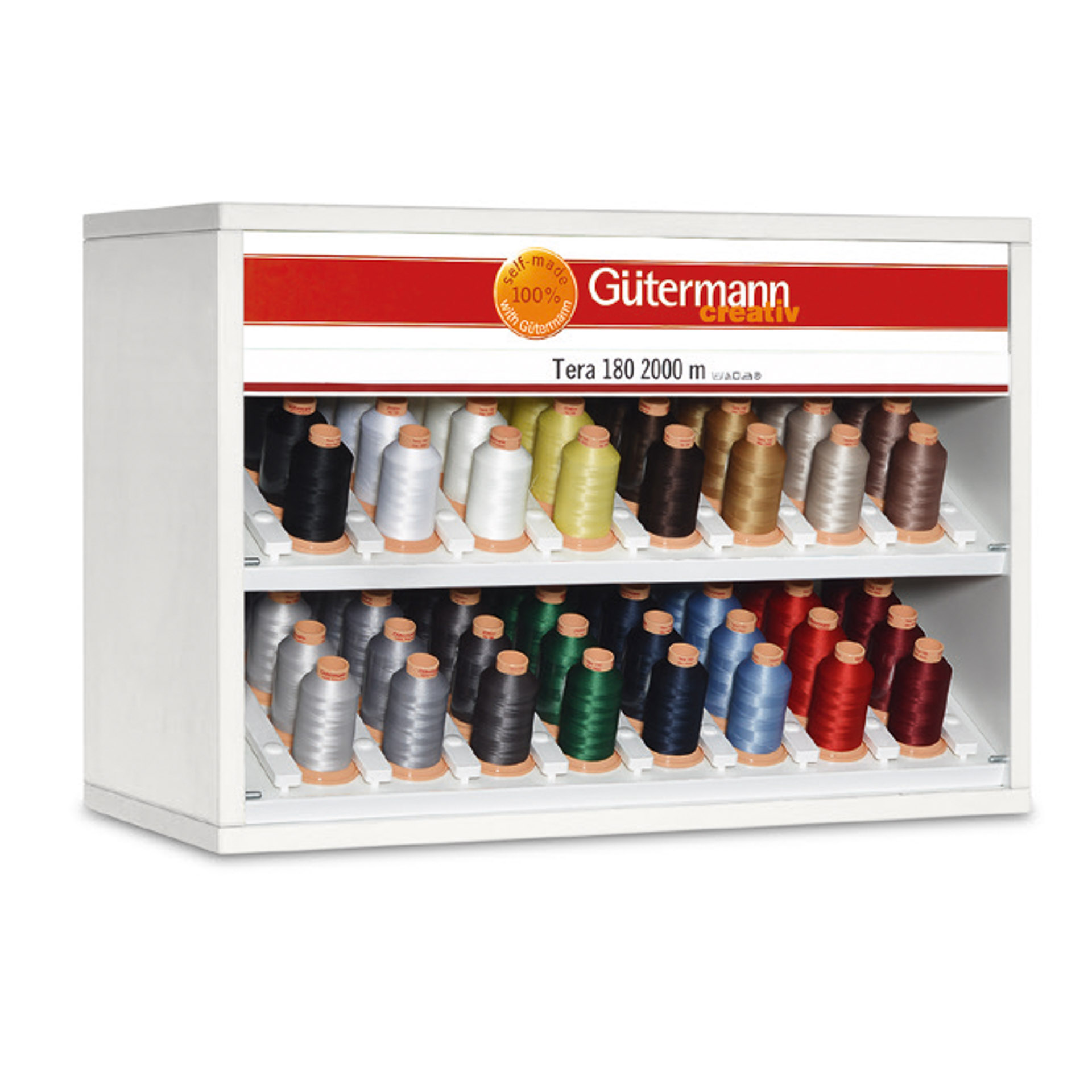 Gütermann Bulky Lock Filo Da Cucito In Poliestere | Colore 417 | Bobina 1000 M | Elastico E Resistente Fino A 95°