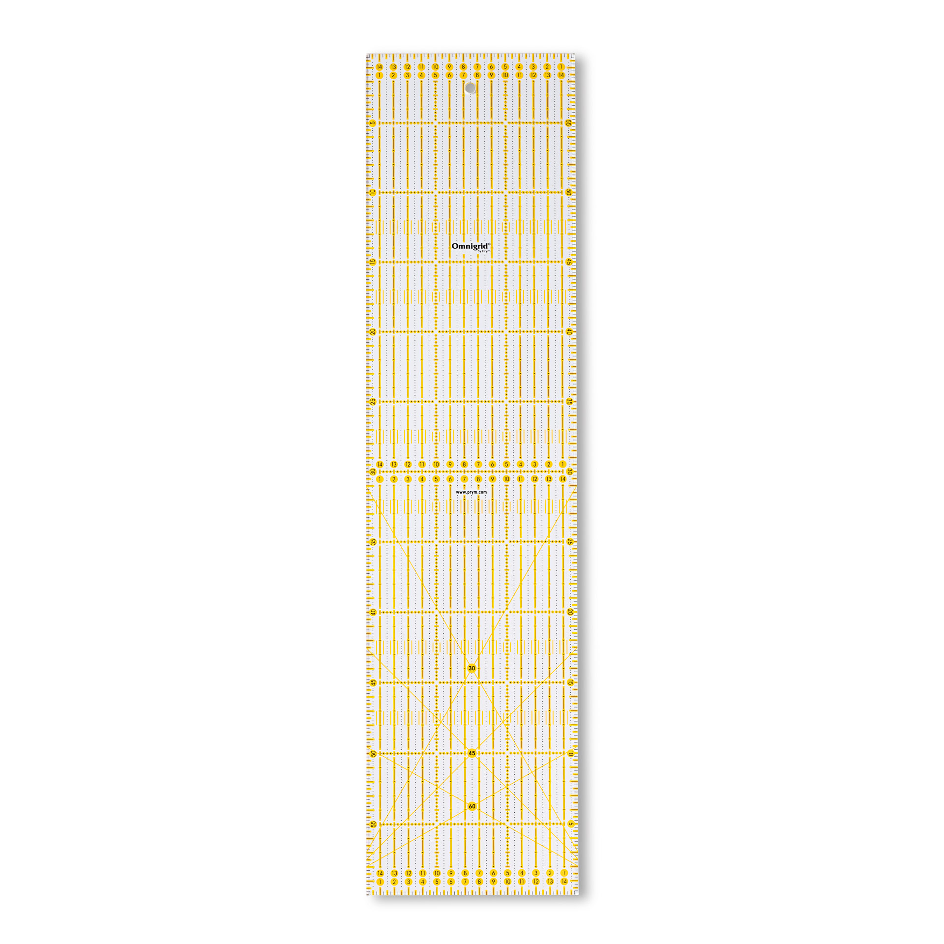 Règle Universelle Transparente 15 Cm X 15 Cm, Impression Bicolore, Avec Graduation En Cm Et