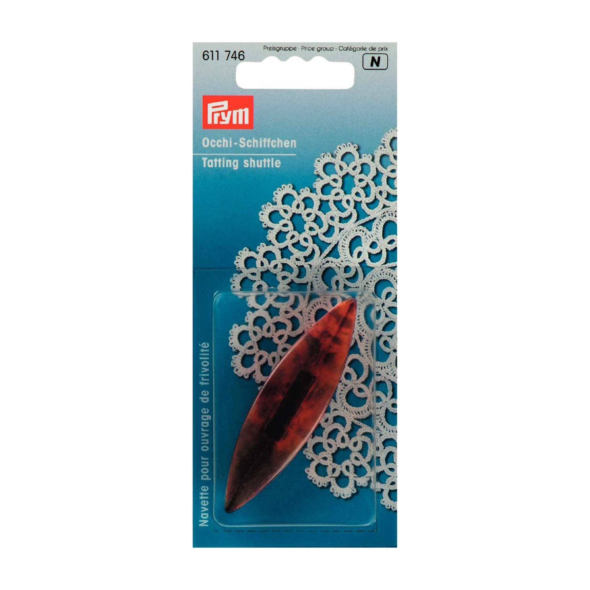 Kit 5 Navettes De Frivolité Colorées - Plastique - Pour Dentelle à La Main DIY - Taille 8 Cm - 7
