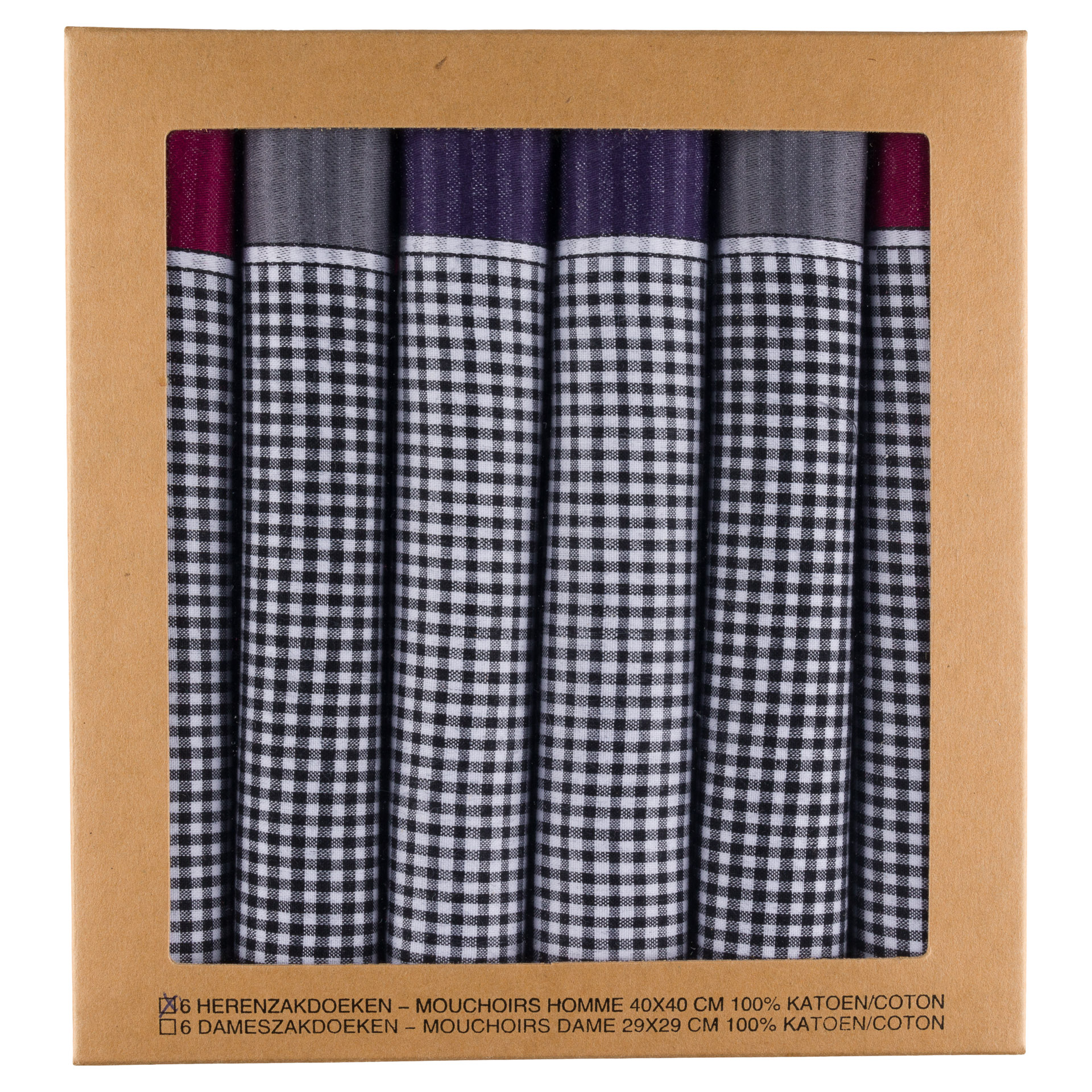 Betz Lot De Mouchoirs Pour Homme Leo 5 Dessin 1 Taille 40x40 Cm 100% Coton Couleur 12 Pièces