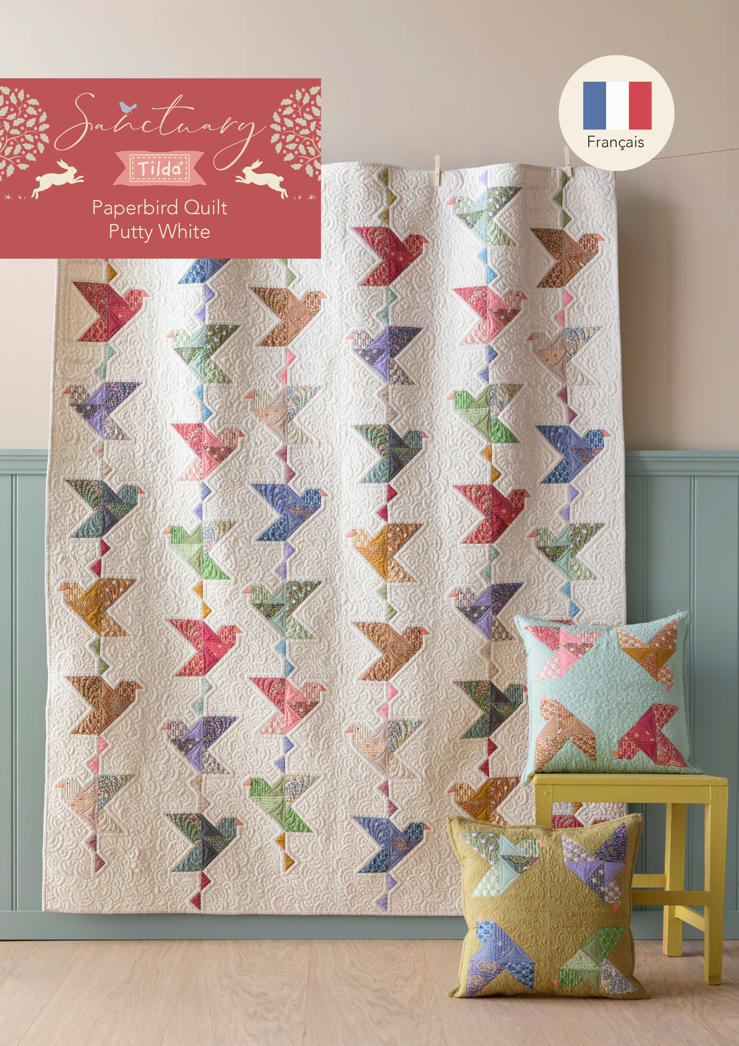Modèle de patchwork Tilda gratuit à télécharger sur le site - 3B COM