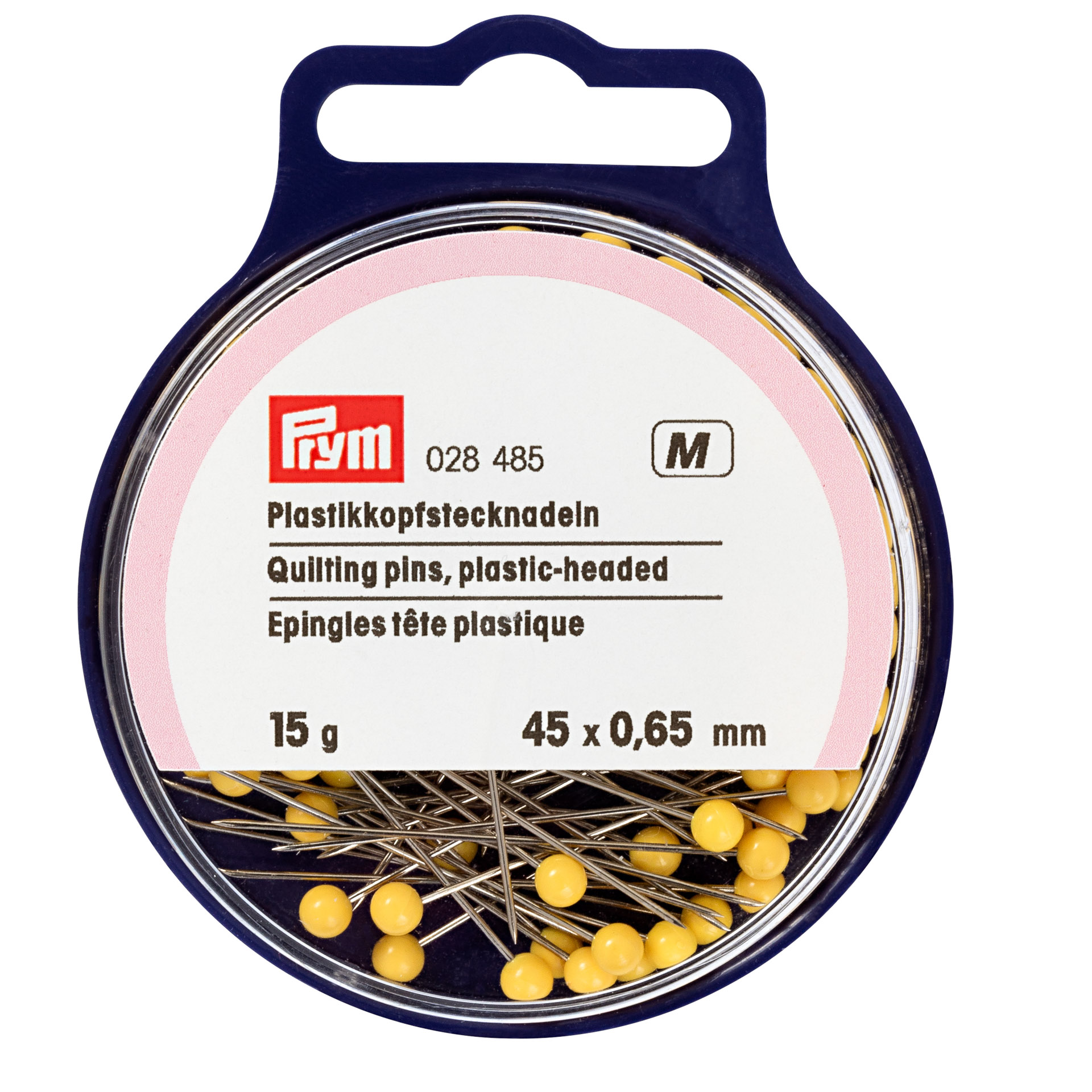 Épingles à Piquer Prym 028800 Avec Poignée - Bleu Prune - 10g - Taille 38mm