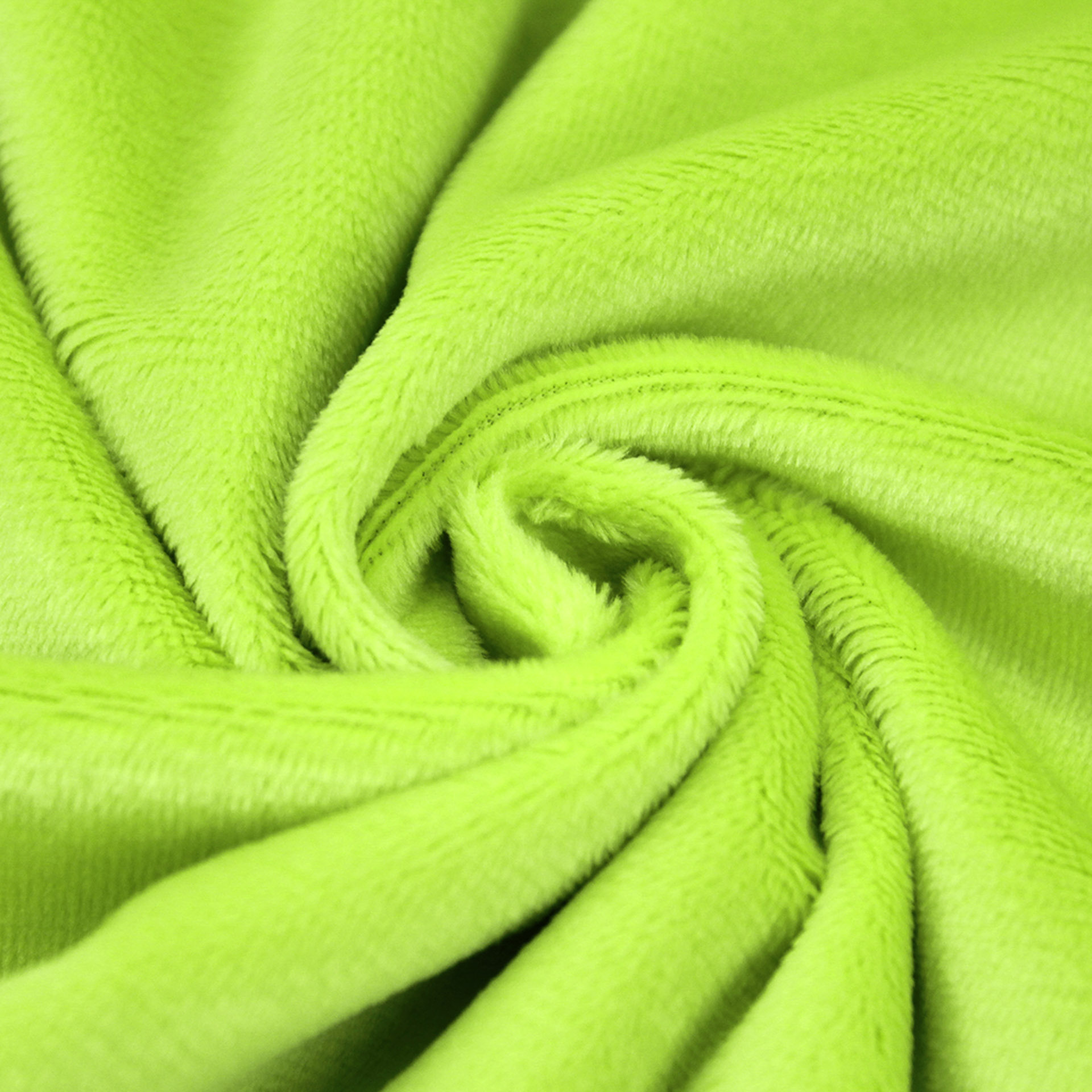 Tessuto Peluche Microfibra Kullaloo - Bianco, 75x100cm, Pelo 1.5mm, Per Giocattoli