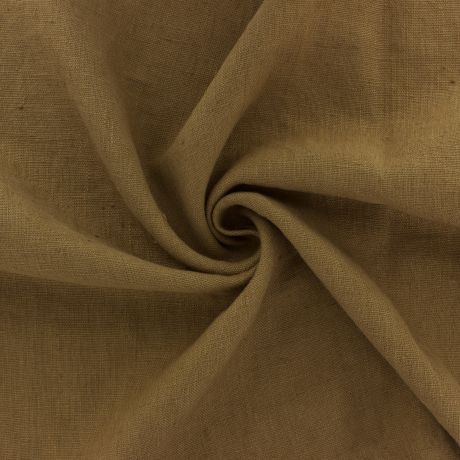 Tissu Harmony lin propriano tabac