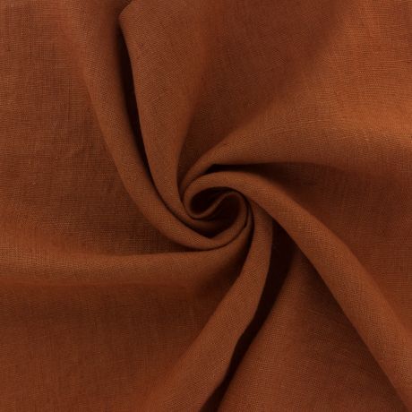 Tissu Harmony lin propriano brick