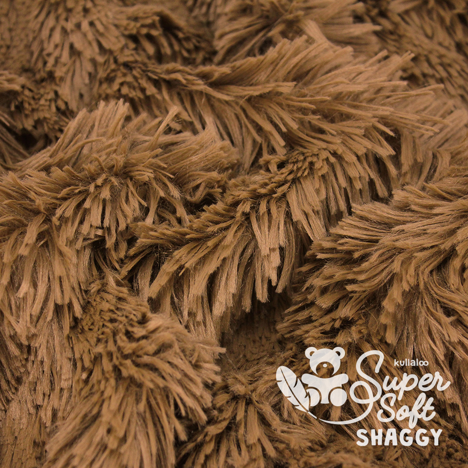 Tissu Peluche Super Doux Shaggy 30 Mm - Lot De 100x75 Cm - Turquoise - Lavable, Sans Substances Nocives